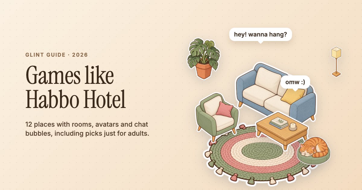 Games Like Habbo Hotel in 2026: 12 Places to Hang Out With Friends